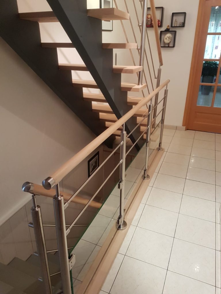 renovation escalier bois typique ancien region havre par habillage en normandie 18 garde corp