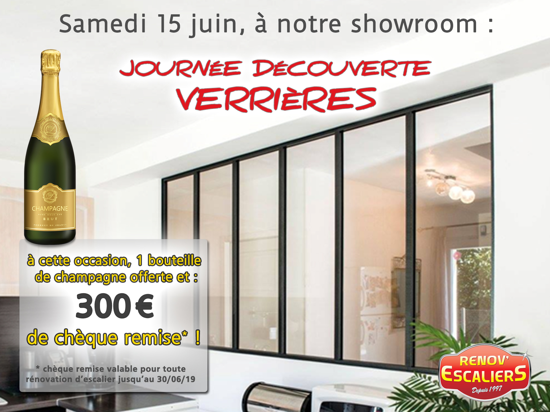 Lire la suite à propos de l’article [ Portes Ouvertes ] Samedi 15 Juin, découvrez notre gamme Verrières !